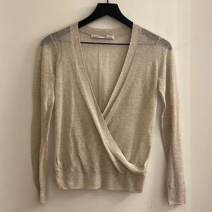 All Saints Criss Cross Top Size 2